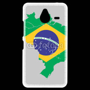 Coque Personnalisée Nokia Lumia 640XL LTE Drapeau Brésil coupe du monde 2014