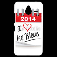 Coque Personnalisée Nokia Lumia 640XL LTE J'aime les bleus 2014
