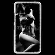 Coque Personnalisée Nokia Lumia 640XL LTE Charme noir et blanc