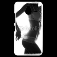 Coque Personnalisée Nokia Lumia 640XL LTE Lingerie noir et blanc