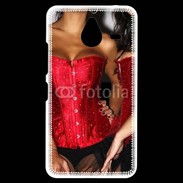 Coque Personnalisée Nokia Lumia 640XL LTE Belles et sexy en noir et rouge
