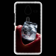 Coque Personnalisée Nokia Lumia 640XL LTE Bouche sexy avec glaçon