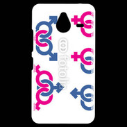 Coque Personnalisée Nokia Lumia 640XL LTE Symboles homme femme
