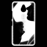 Coque Personnalisée Nokia Lumia 640XL LTE Couple en noir et blanc 10
