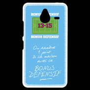 Coque Personnalisée Nokia Lumia 640XL LTE 1 point bonus offensif-défensif Bleu