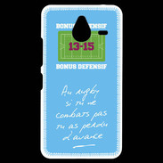 Coque Personnalisée Nokia Lumia 640XL LTE Le combat Bonus offensif-défensif Bleu