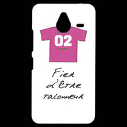 Coque Personnalisée Nokia Lumia 640XL LTE Talonneur Bonus offensif-défensif Blanc