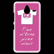 Coque Personnalisée Nokia Lumia 640XL LTE Pilier droit Bonus offensif-défensif Rose