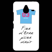 Coque Personnalisée Nokia Lumia 640XL LTE Pilier droit Bonus offensif-défensif Blanc 2