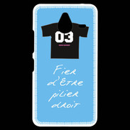 Coque Personnalisée Nokia Lumia 640XL LTE Pilier droit Bonus offensif-défensif Bleu 2
