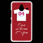 Coque Personnalisée Nokia Lumia 640XL LTE Deuxième ligne G Bonus offensif Rouge