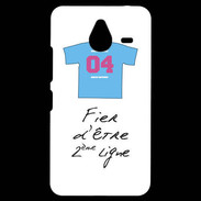 Coque Personnalisée Nokia Lumia 640XL LTE Deuxième ligne G Bonus offensif Blanc 2