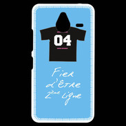 Coque Personnalisée Nokia Lumia 640XL LTE Deuxième ligne G Bonus offensif Bleu 2