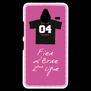 Coque Personnalisée Nokia Lumia 640XL LTE Deuxième ligne G Bonus offensif Rose 2