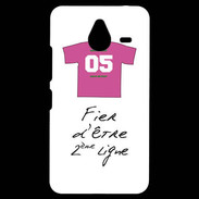 Coque Personnalisée Nokia Lumia 640XL LTE Deuxième ligne D Bonus offensif Blanc