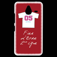 Coque Personnalisée Nokia Lumia 640XL LTE Deuxième ligne D Bonus offensif Rouge