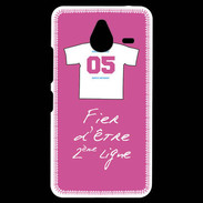 Coque Personnalisée Nokia Lumia 640XL LTE Deuxième ligne D Bonus offensif Rose