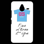 Coque Personnalisée Nokia Lumia 640XL LTE Deuxième ligne D Bonus offensif Blanc 2