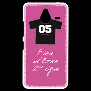 Coque Personnalisée Nokia Lumia 640XL LTE Deuxième ligne D Bonus offensif Rose 2