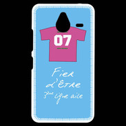 Coque Personnalisée Nokia Lumia 640XL LTE Troisième ligne D Bonus offensif-défensif Bleu