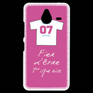 Coque Personnalisée Nokia Lumia 640XL LTE Troisième ligne D Bonus offensif-défensif Rose
