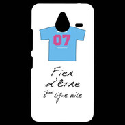 Coque Personnalisée Nokia Lumia 640XL LTE Troisième ligne D Bonus offensif-défensif Blanc 2