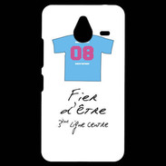 Coque Personnalisée Nokia Lumia 640XL LTE Troisième ligne centre Bonus offensif-défensif Blanc 2