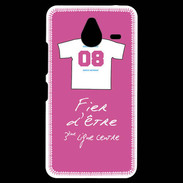 Coque Personnalisée Nokia Lumia 640XL LTE Troisième ligne centre Bonus offensif-défensif Rose