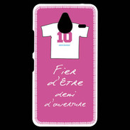 Coque Personnalisée Nokia Lumia 640XL LTE Demi d'ouverture Bonus offensif-défensif Rose