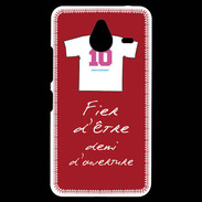 Coque Personnalisée Nokia Lumia 640XL LTE Demi d'ouverture Bonus offensif-défensif Rouge