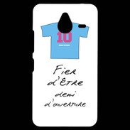 Coque Personnalisée Nokia Lumia 640XL LTE Demi d'ouverture Bonus offensif-défensif Blanc 2