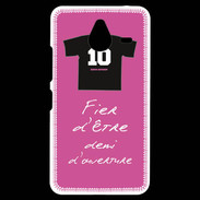 Coque Personnalisée Nokia Lumia 640XL LTE Demi d'ouverture Bonus offensif-défensif Rose 2