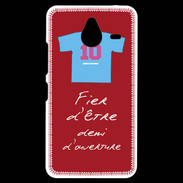 Coque Personnalisée Nokia Lumia 640XL LTE Demi d'ouverture Bonus offensif-défensif Rouge 2