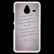 Coque Personnalisée Nokia Lumia 640XL LTE Sympathiser Rose Citation Oscar Wilde