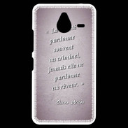 Coque Personnalisée Nokia Lumia 640XL LTE Société rêveur Rose Citation Oscar Wilde