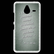 Coque Personnalisée Nokia Lumia 640XL LTE Société rêveur Vert Citation Oscar Wilde