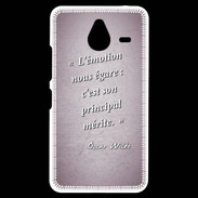 Coque Personnalisée Nokia Lumia 640XL LTE Emotion égarée Rose Citation Oscar Wilde