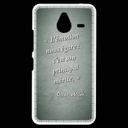 Coque Personnalisée Nokia Lumia 640XL LTE Emotion égarée Vert Citation Oscar Wilde