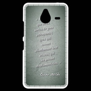 Coque Personnalisée Nokia Lumia 640XL LTE Gens attrayants Vert Citation Oscar Wilde