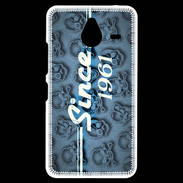 Coque Personnalisée Nokia Lumia 640XL LTE Since crane bleu 1961