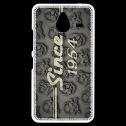 Coque Personnalisée Nokia Lumia 640XL LTE Since crane gris 1954