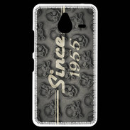 Coque Personnalisée Nokia Lumia 640XL LTE Since crane gris 1955