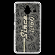 Coque Personnalisée Nokia Lumia 640XL LTE Since crane gris 1956