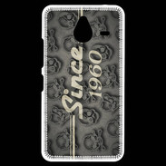 Coque Personnalisée Nokia Lumia 640XL LTE Since crane gris 1960