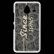 Coque Personnalisée Nokia Lumia 640XL LTE Since crane gris 1985