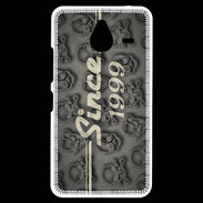 Coque Personnalisée Nokia Lumia 640XL LTE Since crane gris 1999