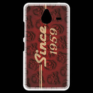 Coque Personnalisée Nokia Lumia 640XL LTE Since crane rouge 1959