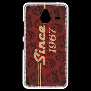 Coque Personnalisée Nokia Lumia 640XL LTE Since crane rouge 1967