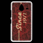 Coque Personnalisée Nokia Lumia 640XL LTE Since crane rouge 1971
