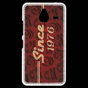 Coque Personnalisée Nokia Lumia 640XL LTE Since crane rouge 1976